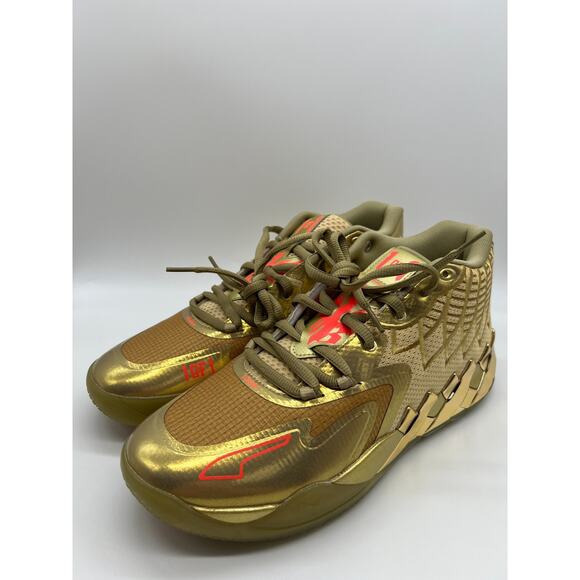 Puma LaMelo Ball MB.01 Golden Child Basketball Shoes 379223-01 Men's Size 11.5 - Picture 10 of 12